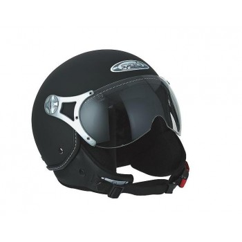 Helm Speeds Jet Fashion Soft Touch Zwart