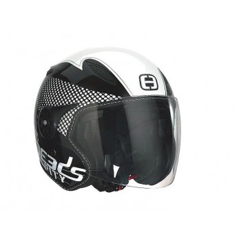 Helm Speeds Jet City Speed Zwart / Wit