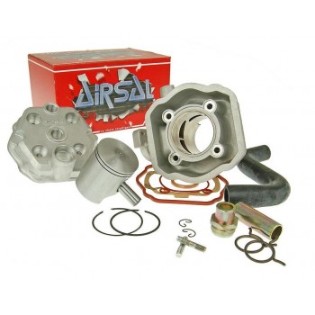 Cilinderkit Airsal T6 70cc Peugeot Veritcaal LC