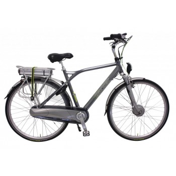 Elektrische fiets Bikkel Heren Ibee T3 Nexus 8V 14,5A Titanium