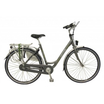 Fiets Bikkel Duca Nexus 3V Dames Pearlgrey