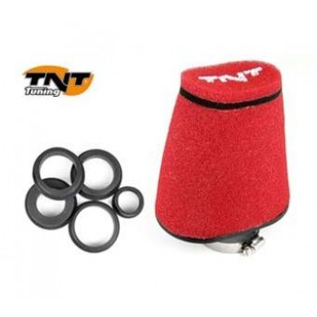 Luchtfilter TNT Groot 28/55 mm Rood