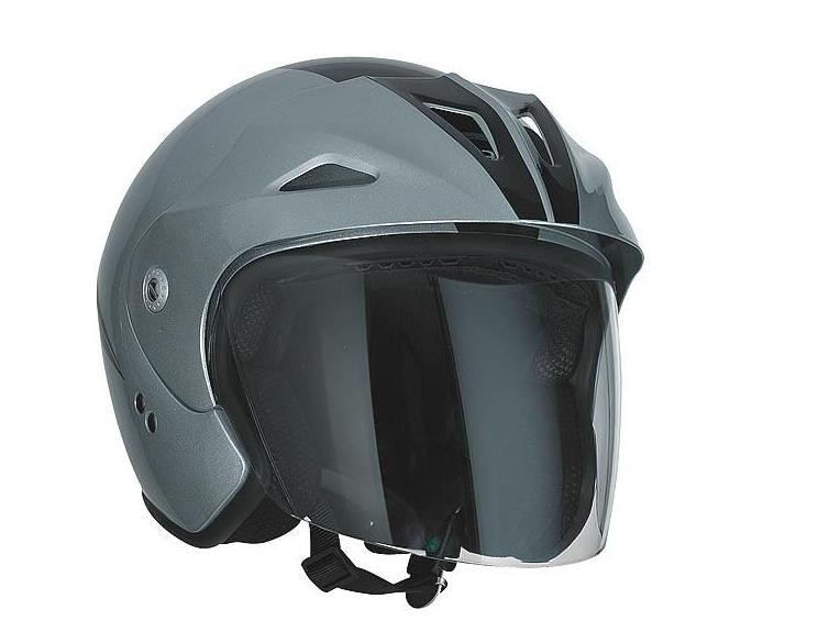 Helm Speeds Jet Sportief Zilver / Zwart