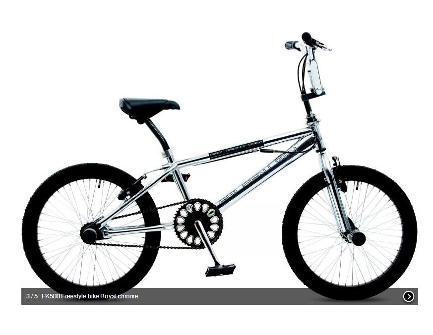 BMX Kinderfiets 20" Golden Lion Freestyle Chroom