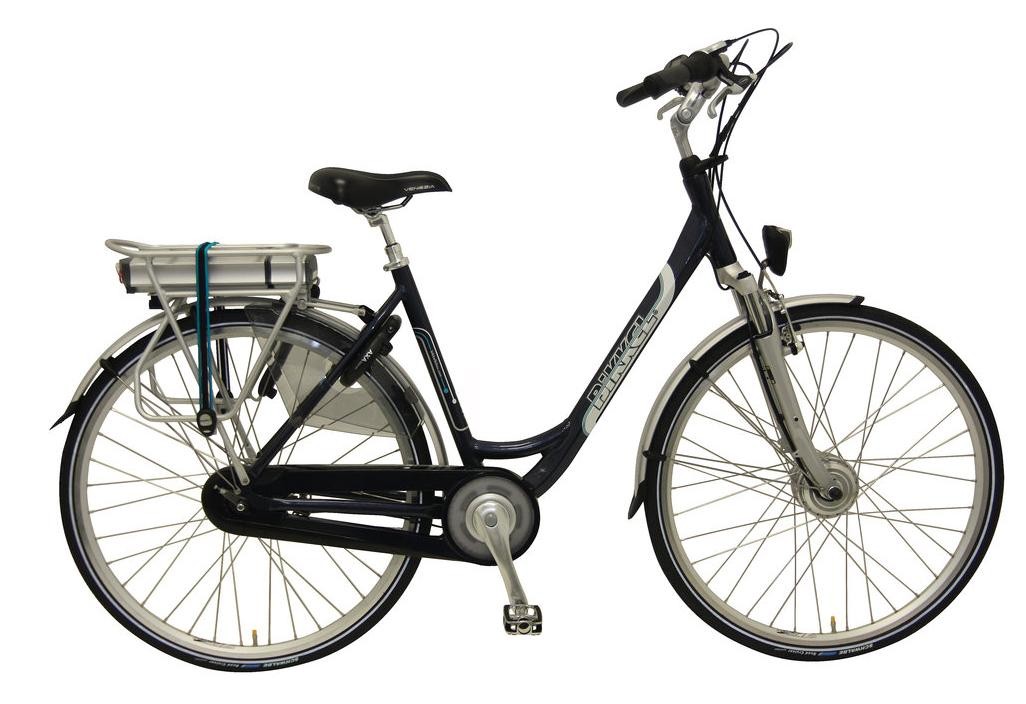 Elektrische fiets Bikkel Dames Ibee T2 Nexus 7V 14,5A Darkblue