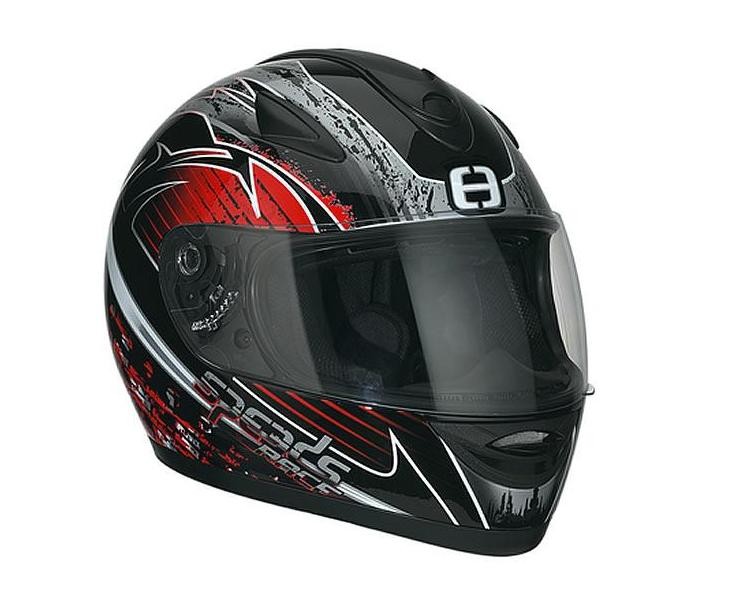 Helm Speeds integraal Race Graphic Rood