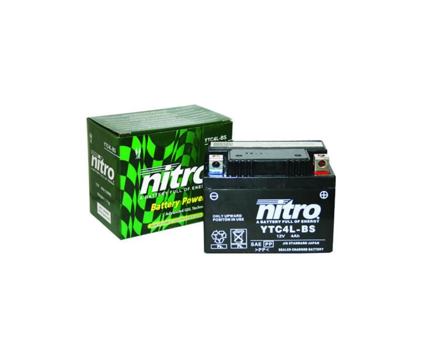 Accu Nitro Gelvulling 12 Volt 4 Ampere