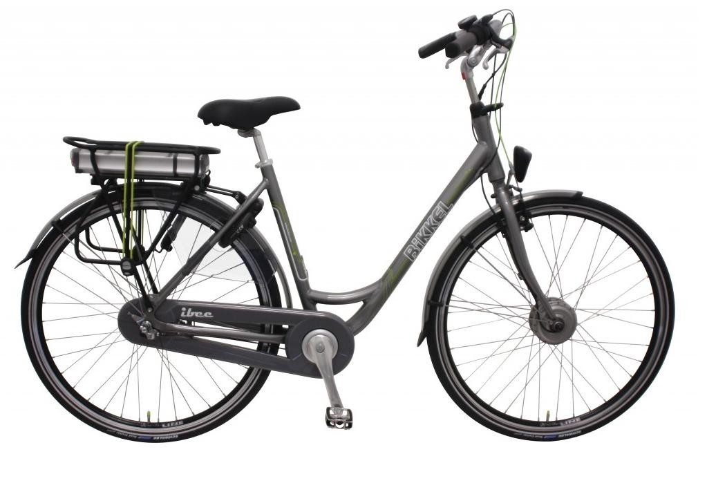 Elektrische fiets Bikkel Dames Ibee T1 Nexus 3V 11,5A Pearlgrey