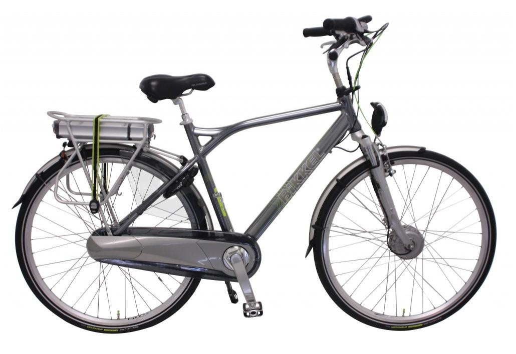 Elektrische fiets Bikkel Heren Ibee T3 Nexus 8V 14,5A Titanium