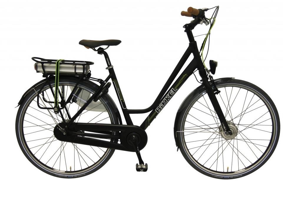 Elektrische fiets Bikkel Dames Ibee CY Nexus 7V 14,5A Mattblack