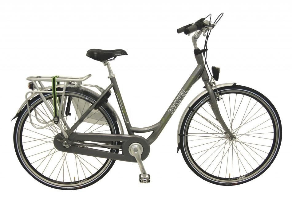 Fiets Bikkel Duca Nexus 3V Dames Pearlgrey