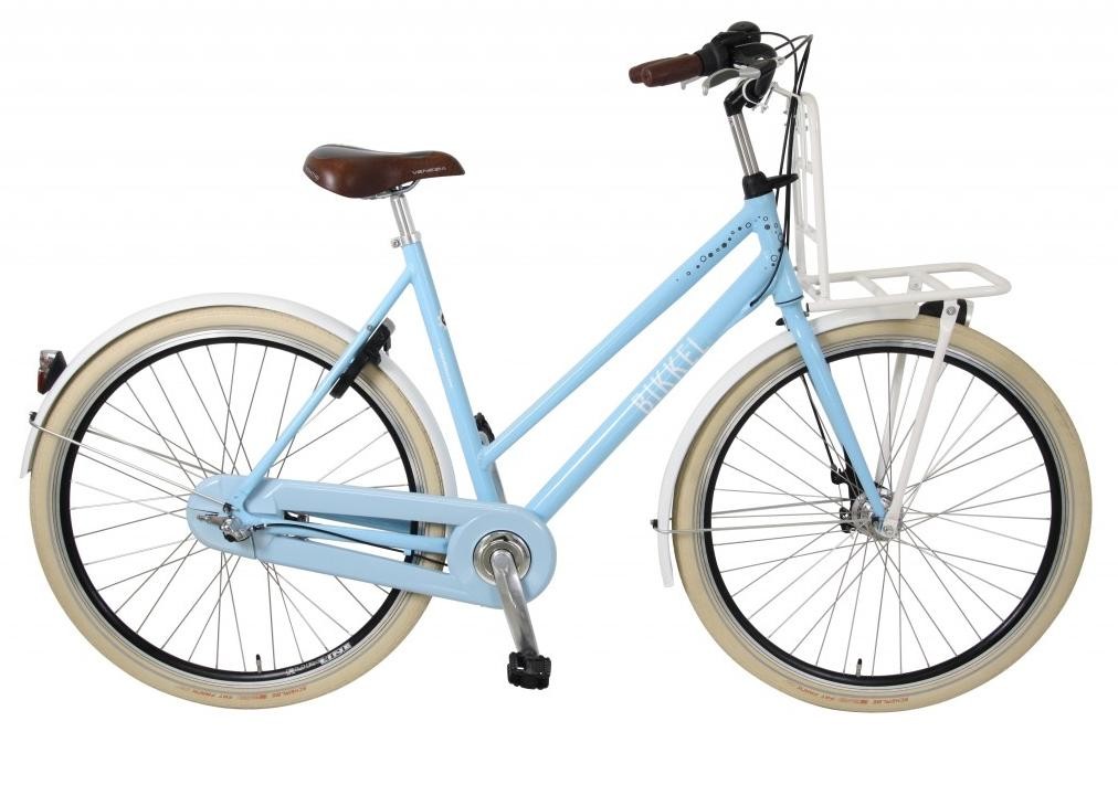 Fiets Bikkel Dotcom Nexus 3V Dames Daisy blue