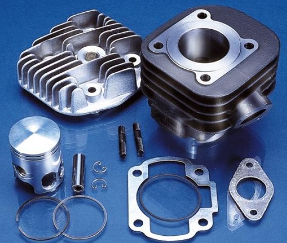 Cilinder Polini Ghisa 50cc Minarelli Horizontaal Luchtkoeling