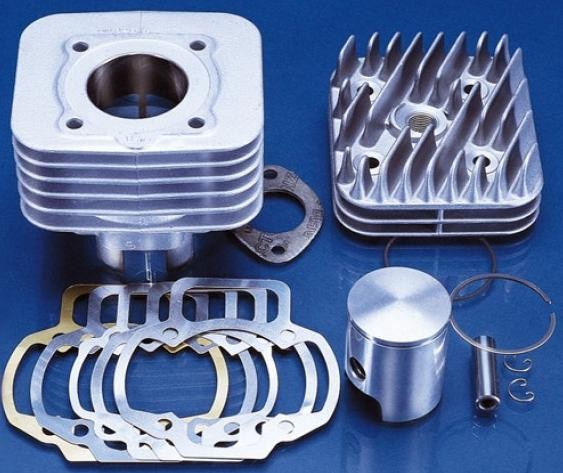 Cilinder Polini Evolution 50cc Piaggio & Gilera Luchtkoeling