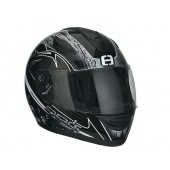 Helm Speeds integraal Race Graphic Zilver