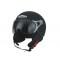 Helm Speeds Jet Fashion Soft Touch Zwart