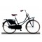 Oma Fiets 24" Jubileum Gouden Leeuw Shiny Black