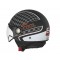 Helm Speeds Jet Cool Graphic Mat Zwart / Wit