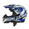 Helm Speeds Cross ll Graphic Blauw